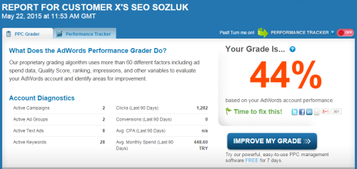 AdWords Skoru