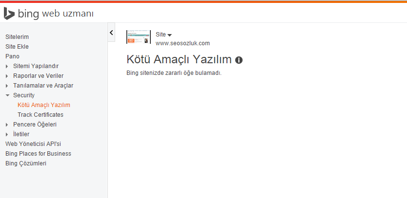 bing kötü amaçlı yazılım