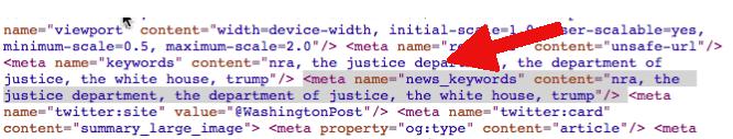 news meta etiketi